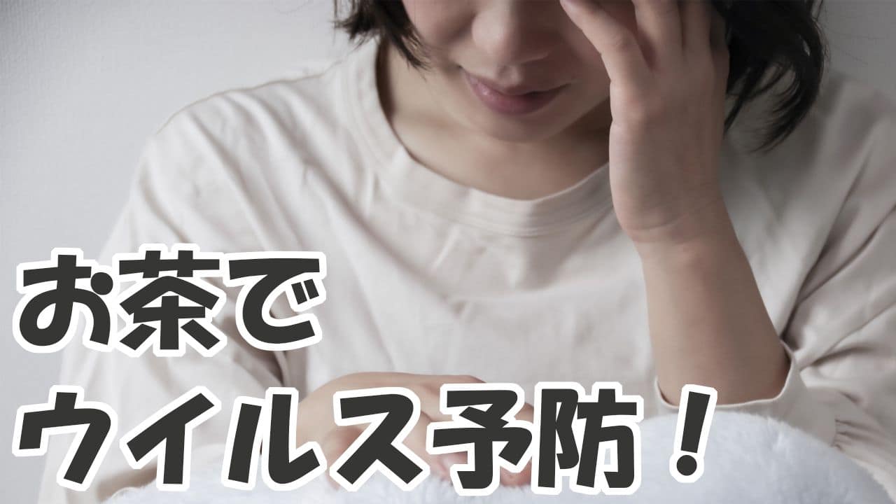 緑茶・紅茶うがいでウイルス感染予防!インフルエンザや新型コロナに有効?